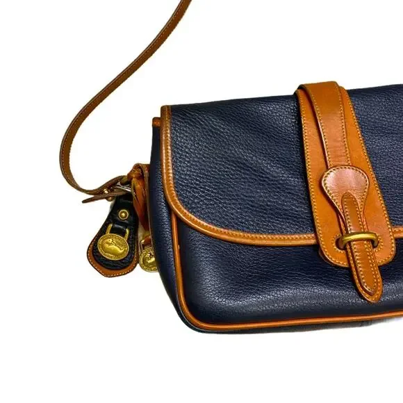 Dooney & Bourke Vintage Leather Equestrian Purse - Picture 3 of 7